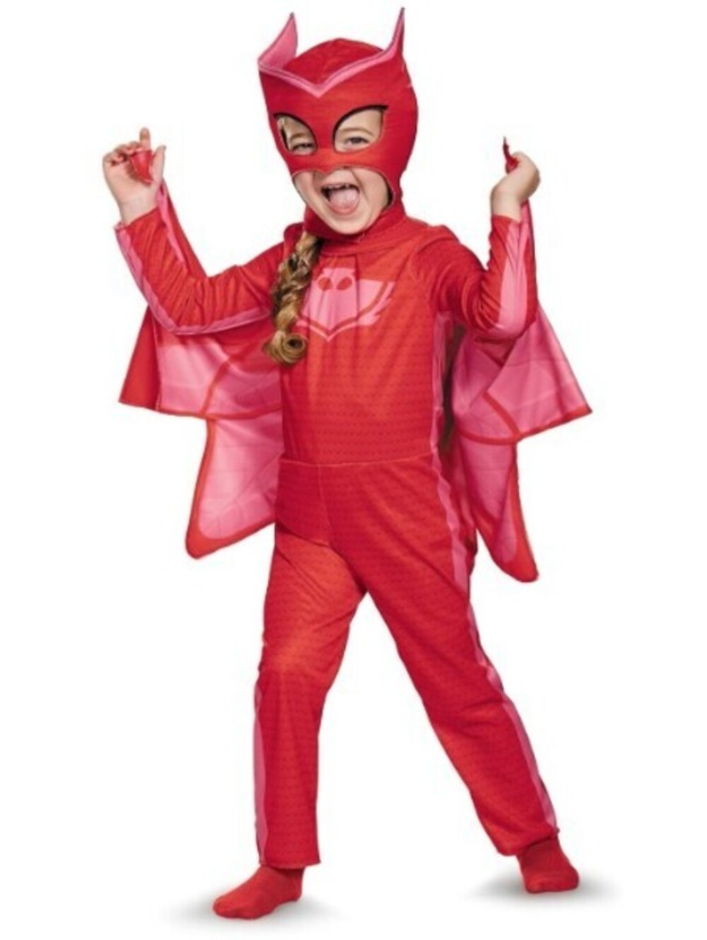 Disguise  Girl's PJ Masks Owlette Cosplay Outfit with Mask & Cape (2T)